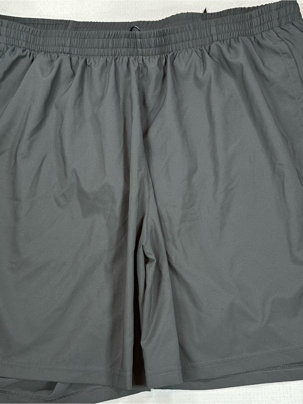 Adidas AEROREADY 3 Stripe Running Shorts Gray 2XL 7”